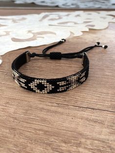 Beaded Tribal Bracelet Native American Bracelet Ethnic Boho | Etsy  #handmadejewelry #bohojewelry #etsyseller #etsyshop #ethnicjewelry #birthdaygift #tribalbracelet Friendship Black, American Bracelet, Macrame Accessories, Jewelry Friendship, Bracelets Black, Native American Bracelets, Boho Cuff, Tattoo Aesthetic, Healing Tattoo