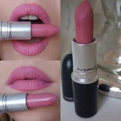 Pink Lipstick Mac, Pink Lipstick Shades, Mac Lipstick Shades, Drugstore Lipstick, Make Up Cosmetics, Mac Cosmetics Lipstick, Mac Lipsticks, Mac Matte Lipstick