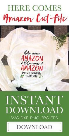 there comes an amazon cut - file instant t - shirt