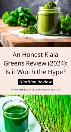 Is TikTok peer pressuring you to buy Kiala Greens? Let’s chat! Welcome to this comprehensive Kiala Greens review. I’m Jamie, a Registered Dietitian who likes to make healthy eating easy and approachable. With social media buzzing about this new superfood blend, you’re probably wondering if Kiala Greens is worth the hype. In this review, we’ll explore the claims made by this product, and I’ll provide you with my honest review as a nutrition professional. Greens Powder, Easy Healthy Eating, Powder Recipe, Green Powder