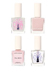 Lights Lacquer by Kathleenlights. Cruelty-free, 12 free & made in the United States, Lights Lacquer offers a premium lacquer formula and one-of-a-kind application. So Over It, Lights Lacquer, Bare Nails, Flawless Base, Nail Beds, Kathleen Lights, Pink Polish, Best Nail Polish, Nail Growth