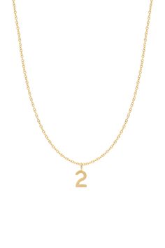 A take on the essential BYCHARI Initial Necklace, this simple piece lets you wear a special number close to your heart. Whether you’re purchasing a gift for a milestone birthday or you’ve found yourself connecting with a certain number (or numbers), you can show it off with this necklace. Will require 2-3 weeks to be produced. Number Necklace, Milestone Birthday, Milestone Birthdays, Initial Necklace, Milestones, 3 Weeks, Hanukkah, Silver Necklaces, Gold Filled