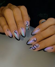 Nails Yellow, Nagellack Trends, Gothic Nails, Edgy Nails, Minimalist Nails, Chic Nails, Dope Nails