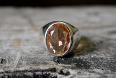 Handcrafted beautiful 925 solid silver ring => Ring Size - Select ring size from drop down list => Gemstone Type - Morganite quartz => Gemstone Size - 12 mm x 15 mm => Metal Type - Select metal from drop down list Available in :- ✪ Copper ✪ 925 Solid sterling silver ✪ 14k rose gold filled ✪ 14k gold vermeil NOTE - Because we use Natural stones , the color could be slightly different. ~ Feel free to ask me about custom made designs. ❏ Important information ► My customer service is ava Faceted Silver Sapphire Ring For Formal Occasions, Silver Faceted Sapphire Ring, Morganite Gemstone, Man Ring, Ring Man, Morganite Ring, Star Ring, Unisex Ring, Blue Sapphire Rings