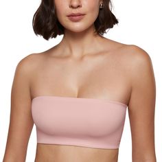 PRICES MAY VARY. Inbarely Collection - The bandeau bra uses soft and smooth fabrics, with a second-skin touch, giving you a new experience of "barely there" Double-layered stretch fabric with power mesh lining for ultimate support Non-padded, non-wired design for a natural shape Elastic upper and lower bands hold the bra in place and prevent it from sliding Pull-on style for easy on and off. Available in xs-2xl sizes, fit for everyone You’ll look and feel so good in our ultimate bandeau bra with Low Band, Strapless Bralette, Strapless Bandeau, Bandeau Bra, Everyday Bra, Padded Bras, Strapless Bra, Natural Shapes, Second Skin