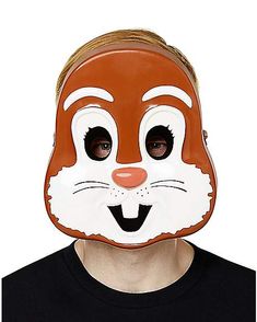 Bunny Half Mask - Trick 'r Treat - Spencer's Sam Trick R Treat, Mascaras Halloween, Bunny Mask, Trick R Treat, Spencers Gifts, Half Mask, Scary Costumes, Thriller Movie, Halloween Horror