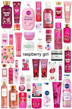 how to smelk like raspberry 💞 Skincare Glow Recipe, Girly Minimalist, Lipstick Aesthetic, Scent Combos, Aesthetic Princess