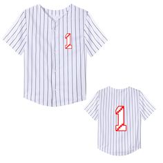 PRICES MAY VARY. Toddler baseball shirt is made of mesh polyester fabric, which is comfortable and breathable, giving your baby a soft touch. V-neck, button closure for easy on and off, and contrasting stripes on the neckline and cuffs for all-around movement. Comfortable and soft baby t-shirts are perfect for birthday parties, photo shoots, parties, 1st birthdays, everyday occasions, simple and stylish. Birthday gift for 1 year old boy and girl baseball fans, perfect for your baby's first birth Rookie Of The Year Outfit, Toddler Baseball Shirt, 1st Birthday Shirt, Rookie Of The Year, 1st Birthday Shirts, Baseball Girls, Photo Fun, Baseball Jersey Shirt, Baseball Outfit