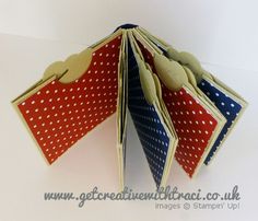 an open book with polka dots on it