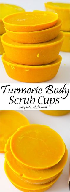 Were making turmeric body scrub cups. These scrub cups exfoliate, moisturize and provide anti-aging and exfoliation benefits for the skin. Turmeric Body Scrub, Exfoliation Benefits, Diy Kosmetik, Diy Body Scrub, Scrub Recipe, It Goes On, Soap Recipes, Beauty Recipe, Diy Skin Care