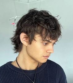 Short Messy Mens Haircut, Aesthetic For Guys, Boyfriend Haircut, Mens Haircuts Wavy Hair, Male Haircut, Mod Cut, Corte Shaggy, Messy Style, Heavy Fringe