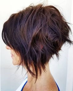 Messy Bob Hairstyles and Haircuts, Female Hairstyle for Short Hair Bob Lung, Messy Bob, Messy Bob Hairstyles, Cute Short Haircuts, Choppy Bob Hairstyles, Layered Bob Hairstyles, Short Hairstyles For Thick Hair, Best Short Haircuts, Short Bob Haircuts