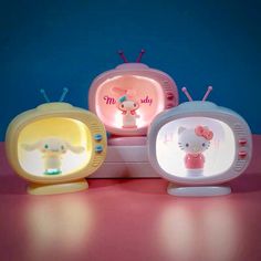 Sanrio lamp home decoration hello Kitty and cinnamoroll Bulbasaur Pokemon, My Melody Cinnamoroll, Mini Tv, Cute Night Lights, Kawaii Unicorn, Melody Cinnamoroll, Room Deco, Hello Kitty My Melody, Kawaii Room