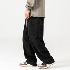 Material: 100% CottonFeatures: Pants, cargo pants, multi-pocket patch design, solid color, straight-leg, drawstring waistband, relaxed fit, unisex, couple outfits.Style: Casual, college Color Cargo Pants, Costume Bags, Outwear Coat, Baggy Trousers, Pants Cargo, Outdoor Pants, Patch Design, Couple Outfits, Cargo Pants Men