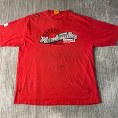 Vintage 2000s Akademiks Spell Out Basic Essential Urban Hip Hop Y2K Aesthetic Streetwear Red Graphic T Shirt Double Extra Large Mens Condition:  Fair Used Condition  = Has Staining Throughout the shirt plus holes due to wear and age. Measurements: Please see photos above for all measurements IF YOU BUY TWO OR MORE ITEMS USE THE CODE BUNDLE @ CHECK TO SAVE 20% WE SHIP WITHIN 24 HOURS AFTER PURCHASE! Please be aware that we do not offer free returns!! The Buyer is responsible for the cost of the r Red Y2k Crew Neck T-shirt, Red Y2k Streetwear Top, Red Y2k Top For Streetwear, Red Y2k Cotton T-shirt, Red Y2k Style Cotton T-shirt, Red Y2k T-shirt For Streetwear, 90s Style Red Cotton Shirt, Red Hip Hop Top With Logo Print, 90s Red Shirt For Streetwear