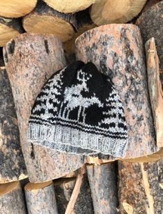 Wool Hat Men, Black Mushroom, Outdoorsman Gifts, Dark Orchid, Tweed Yarn, Unique Hats, Gifts For Hunters, Quality Hats, Wool Beanie