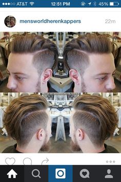 Trendy Mens Hairstyles, Cool Boys Haircuts, Low Fade Haircut, Mens Hairstyles With Beard, Mens Hairstyles Medium, Low Fade, Cool Hairstyles For Men, Fade Haircuts, Slicked Back Hair