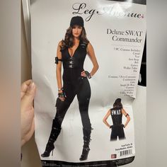 Brand New Never Worn Costume Swat Costume, Costume Inspo, Leg Avenue, Women Legs, Catsuit, Pant Jumpsuit, Jumpsuit Romper, Pants For Women, Rompers