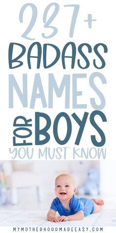 Looking for the perfect baby boy name to give your new son? Keep reading our list of baby boy names; they are totally cool! Simple Boy Names, Uncommon Baby Boy Names, Names For Boys List, Baby Boy Name, Unique Baby Boy Names, Pregnancy Help