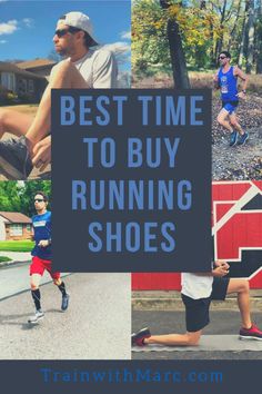 the best time to buy running shoes