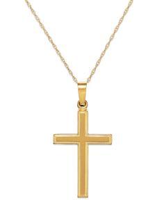 Classic Diamond Cut Cross Necklace For Formal Occasions, Classic Formal Cross Necklace With Diamond Cut, Classic Diamond Cut Cross Necklace, Classic 14k White Gold Custom Necklace, Elegant Yellow Gold Tarnish Resistant Cross Necklace, 14k Yellow Gold Cross Pendant Jewelry, Elegant Yellow Gold Round Cross Necklace, Classic Yellow Gold Custom Necklace, Classic Formal Cross Necklace