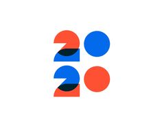 the logo for two dots, which is designed in blue and orange with black circles