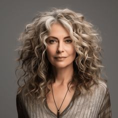 27 Flattering Curly Hairstyles for Women Over 60 Natural Curly Hair Cuts, Grey Curly Hair, Hairstyles For Women Over 60, Curly Hair Photos, Curly Hair Women, Curly Hair Cuts, Hair Photo, Long Curly Hair, Hairstyles For Women