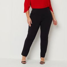 These women's pants from Bold Elements are a perfect addition to your work wardrobe. They are made from a soft stretch-crepe with an elastic waistband and flare legs. Wear them with a t-shirt or blouse for a versatile look.Front Style: Flat FrontFeatures: Stretch FabricClosure Type: Full ElasticFit: Regular FitRise: Mid RiseFiber Content: 97% Polyester, 3% SpandexFabric Description: CrepeInseam: 32 InLeg Style: Flare LegCare: Tumble Dry, Machine WashCountry of Origin: Imported Workwear Leggings With Elastic Waistband, Workwear Straight Leg Leggings With Elastic Waistband, Straight Leg Leggings With Elastic Waistband For Work, Straight Leg Leggings For Work, Stretch Crepe, Work Wardrobe, Pants Color, Pull On Pants, Pants Black