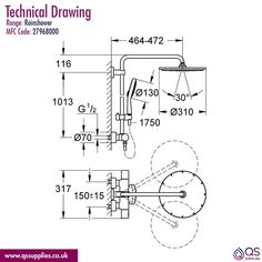 the technical drawing shows how to use an electric device