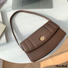 Color: Coffee-Coffee Brown Coffee, Underarm Bag, Bird In Bag, Female Fashion, Save The Planet, Olivia Mark, Fashion Handbags, Shoulder Bag Women, Luggage Bags