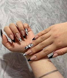 Cowboy Nails, Western Nails, April Nails, Country Nails, Pointed Nails, French Tip Acrylic Nails, Oval Nails