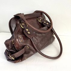 "HELEN WELSH shoulder bag Brown genuine leather bag Women's shoulder bags Vintage purse Zipper Gift for women Gift for her  Good pre-owened condition. Very clean, no stains inside, no any odors.  Measurements: 11\" X 6\" x 3\";   2 Straps: 20\" Picture's colors may appear slightly different based on the monitor's setting." Office Shoulder Bag Satchel With Brass Hardware, Brown Satchel Shoulder Bag With Brass Hardware, Brown Top Handle Shoulder Bag With Brass Hardware, Office Shoulder Bag With Brass Hardware And Double Handle, Brown Hobo Bag With Brass Hardware For Travel, Leather Satchel With Brass Hardware For Daily Use, Satchel Shoulder Bag With Brass Hardware For Daily Use, Leather Satchel With Brass Hardware And Double Handle, Leather Satchel With Double Handle And Brass Hardware