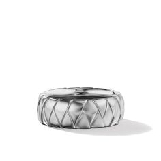 David Yurman Cairo Wrap Band Ring in Sterling Silver David Yurman Mens, David Yurman Ring, Symbol Of Protection, Sterling Silver Mens, Wrap Rings, Pinky Ring, High Jewelry, David Yurman, Silver Man