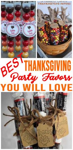 the best thanksgiving party favors you will love