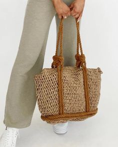 Farmers Market Straw Bag – Lane 201 Lane 201, Spring Summer Wardrobe, Woven Design, Coastal Style, Farmers Market, Summer Wardrobe, Beach Day, Straw Bag, Farmer