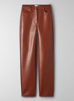 Select Size: XXS Brown Leather Pant, Leather Pants For Men, Leather Pants Style, Brown Leather Pants, Vegan Leather Pants, Mens Leather Pants, Pant For Women, High Fashion Women, Leather Skirts