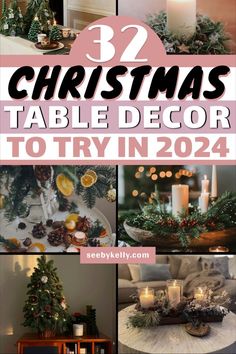 Christmas Table Centerpieces Simple Christmas Table Decor, Candle Tray Centerpiece, Table Settings Christmas, Christmas Table Scape, Christmas Table Decor Ideas, Christmas Dinner Table Settings, Centerpieces Christmas, Christmas Table Runner Pattern, Christmas Dining Table Decor