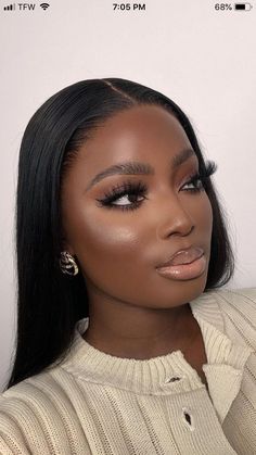 Black Wedding Makeup, Brown Girls Makeup, Natural Glam Makeup, Glam Wedding Makeup, Bridal Eye Makeup, Brown Skin Makeup, Soft Glam Makeup