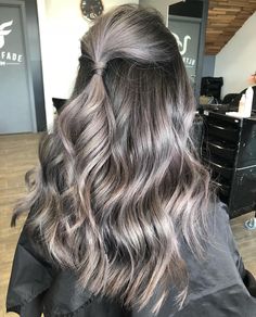 Dimensional Mushroom Blonde, Silvery Brown Hair, Hair Color For Brunettes Balayage, Color For Brunettes Balayage, Spring Hair Color For Brunettes, Summer 2020 Hair Color Trends, For Brunettes Balayage, Ash Brunette, Mushroom Blonde