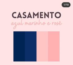 the color scheme is pink, blue and purple with text that reads casamento agul manho - rose