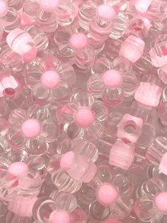 ♥ Cute clear daisy beads with a light pink center. They are great for your kawaii or mermaid inspired jewelry creations ♥ Made from acrylic ♥ Dimensions: 13mm Pink Cute Stuff, Daisy Beads, Pink Stuffed Animals, Cute Iphone Wallpaper Tumblr, Millenial Pink, Cute Beads, Pink Pink Pink, Diy Kandi Bracelets, Diy Kandi