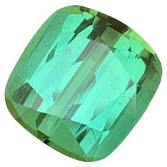 Loose Tourmaline Weight: 3.35 Carats Dimension: 8.8x8.3x5.8 Mm Origin; Kunar Afghanistan Shape: Cushion Color: Mint Treatment: Non Certificate: On Customer Demand Mint Green Tourmaline, a delicate and refreshing gemstone, entices admirers with its subtle yet captivating green hues reminiscent of fresh mint leaves. This variety of tourmaline is found in regions such as Brazil, Afghanistan, and Namibia, captivating the hearts of jewelry enthusiasts with its unique and soothing color palette. What Kunar Afghanistan, Classic Solitaire Ring, Green Tourmaline Ring, Fresh Mint Leaves, Green Hues, Soothing Colors, Tourmaline Ring, Mint Leaves, Fresh Mint