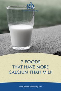 7 Foods That Have More Calcium Than Milk. If you want to go dairy free but are concerned about getting your calcium then this article is for you. #dairyfree #paleo #keto Pescatarian Dishes, Daily Ab Workout, The Skeletal System, Calcium Deficiency, High Calcium, Milk Ice Cream, Skeletal System, Breakfast Choices, Stronger Teeth