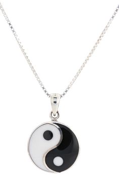 PRICES MAY VARY. Genuine Sterling Silver – Crafted from .925 sterling silver, this yin yang pendant offers a durable, high-quality shine that’s both polished and refined, designed to maintain its beauty over time. Meaningful Yin Yang Symbol – Represents balance, harmony, and duality, making it a powerful symbol for those seeking unity and peace; a beautiful addition to both casual and formal outfits. Elegant Dimensions – Measures 16.4 mm wide by 25.7 mm long, providing a striking yet comfortable Ying And Yang Necklace, Yin Yang Accessories, Balance Symbol, Yin Yang Jewelry, Ying And Yang, White Balance, Sterling Necklaces, Silver Box, Tear Drop