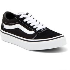 Black And White Suede Vans Low Top Sneakers. Little Kid Size 11. Brand New. Black Casual Canvas Shoes With Elastic Laces, Casual Black Canvas Shoes With Elastic Laces, Vans Low-top Sneakers For School, Black Canvas Shoes With Elastic Laces And Round Toe, Black Canvas Shoes With Elastic Laces, Sporty Vans Sneakers For School, Sporty School Sneakers By Vans, Vans Lace-up Sneakers For School, Black Sporty Canvas Shoes For School