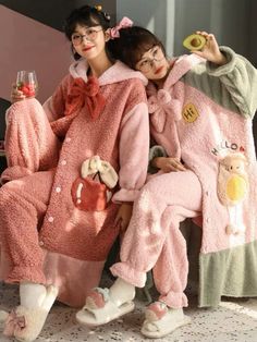 Fabric: polyester Warm up in style with this double-sized, dreamy, and cozy pajama set made from breathable, fleece-like material. Perfect for staying warm in chilly temperatures! Nightgown Set, Nightgown Sets, Cozy Pajamas, Apple Crisp, Cozy Winter, Discount Code, Spreads, Everyday Outfits, Stay Warm