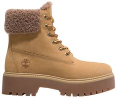 Design: Upper made with waterproof premium Timberland® leather for a comfortable, durable fit 200 grams of PrimaLoft® insulation keeps the feet warm Seam-sealed construction adds protection and durability Lace-up style for a secure fit In-Shoe Comfort: ReBOTL™ fabric lining containing at least 50% recycled plastic OrthoLite® Impressions memory foam footbed provides moisture transport, antimicrobial function and long-term cushioning Durability & Traction: 55% rubber outsole from farms committed to regenerative agriculture Additional Details: Heel Height: 2.13” (5.4 cm) By purchasing this product, you are supporting responsible manufacturing of leather through the Leather Working Group Timberlands Boots Women, Regenerative Agriculture, Timberland Women, Timberland Boots Women, Stone Street, Outdoor Boots, Timberlands Women, Waterproof Boots, Timberland Boots