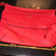 Never Used, In Perfect Condition A Coral Color Includes Original Dustcover Send Offers! Price Is Negotiable Kate Spade Pouch Shoulder Bag With Adjustable Strap, Kate Spade Soft Leather Bag For Errands, Kate Spade Travel Crossbody Shoulder Bag, Kate Spade Red Crossbody Shoulder Bag, Kate Spade Tan Bag For Errands, Kate Spade Shoulder Bag With Zipper For Errands, Kate Spade Crossbody Satchel, Kate Spade Shoulder Bag For Errands With Zipper, Kate Spade Crossbody Bag With Adjustable Strap