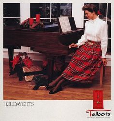 mmmm Vintage Talbots Catalog, Thrifted Christmas, Talbots Outfits, Holiday Capsule Wardrobe, Catalog Cover, Warm Scarf, Holiday Catalog, Christmas Fashion, Tartan Plaid