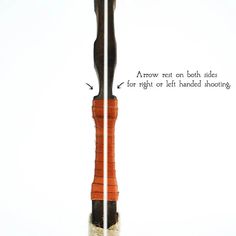 an orange and black brush with words describing how to use it